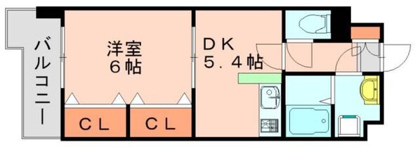 笹原駅 徒歩17分 4階の物件間取画像